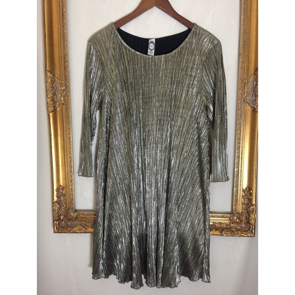 Vintage Silver Party Dress/Top